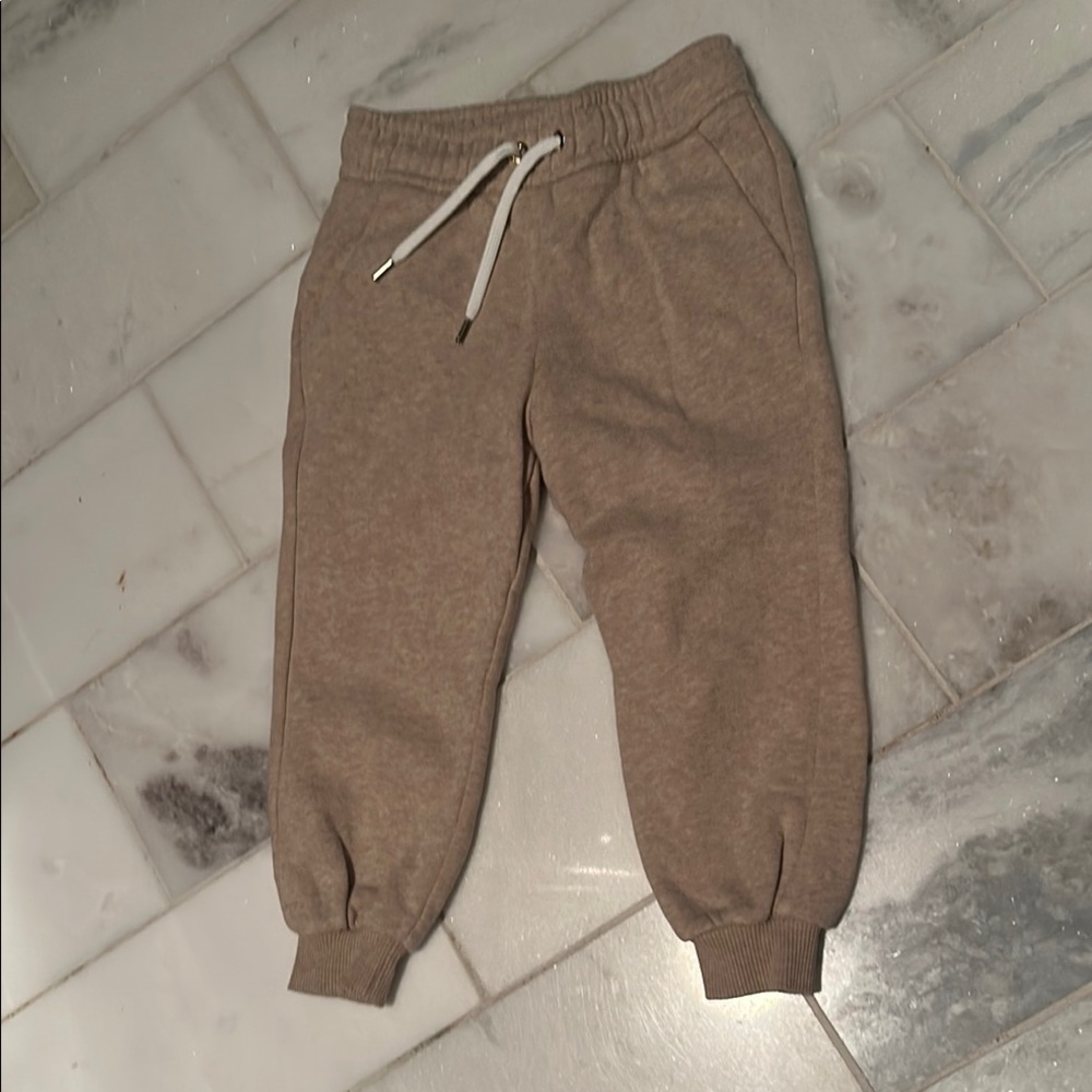 Cozy Kids Jogger Pants in Brown